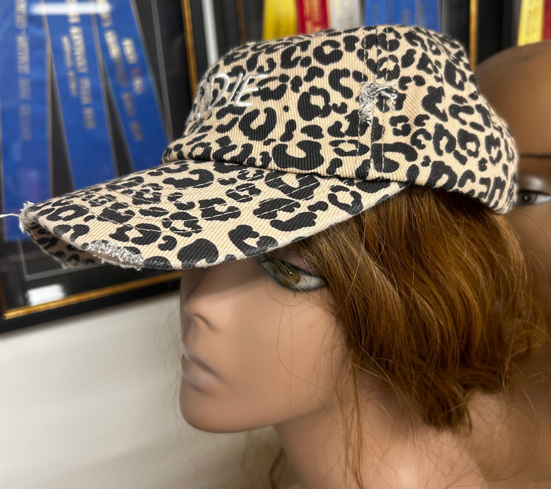 Ladies Ball Cap|Baddie | Leopard