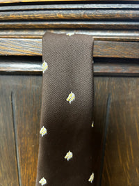 Necktie | Horse Head | Brown