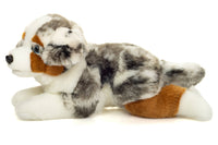 Teddy Hermann - Australian Shepherd lying 40 cm - Plush Toy - Stuffed Animal