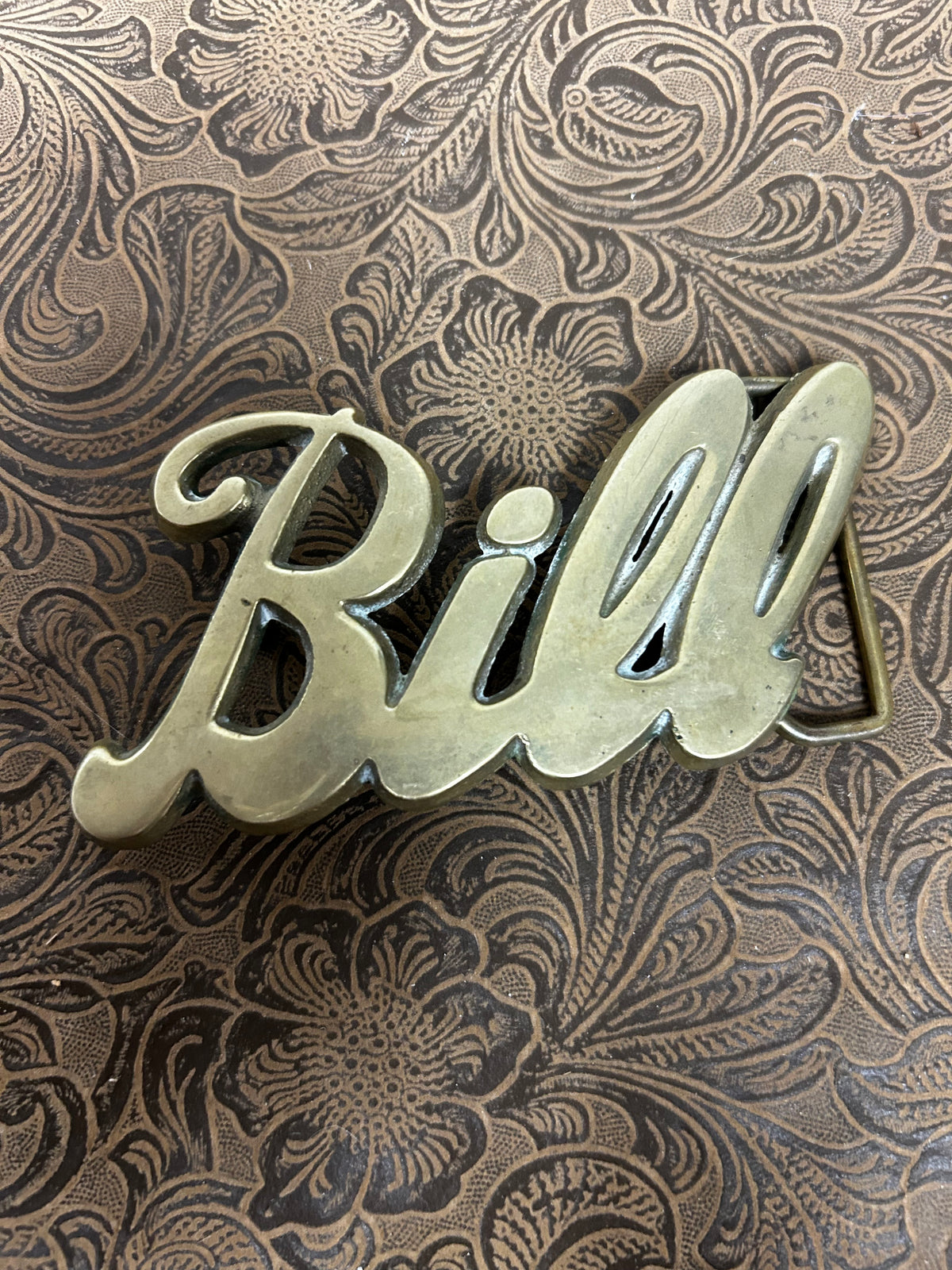 Vintage Buckle| Brass| Bill