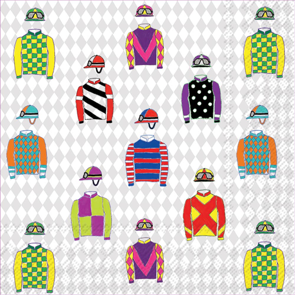 Derby | Jockey Silk | Cocktail | Napkins