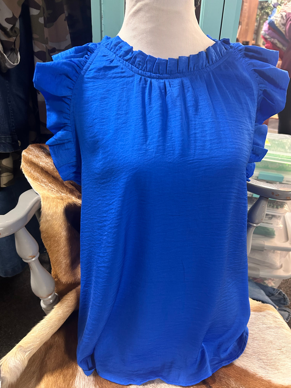 Ladies | Ruffle | Top