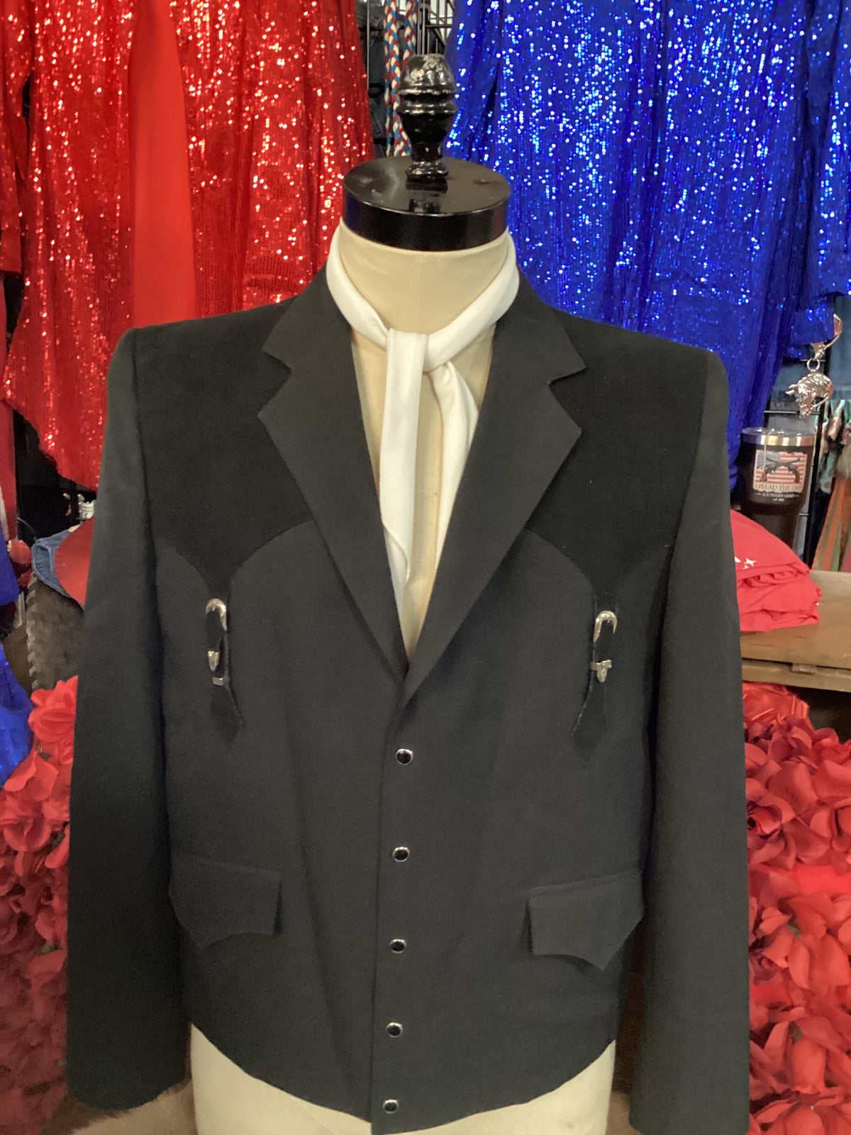 Vintage Western Jacket | Black