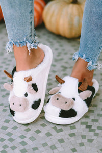 Cow | Plush | Slippers