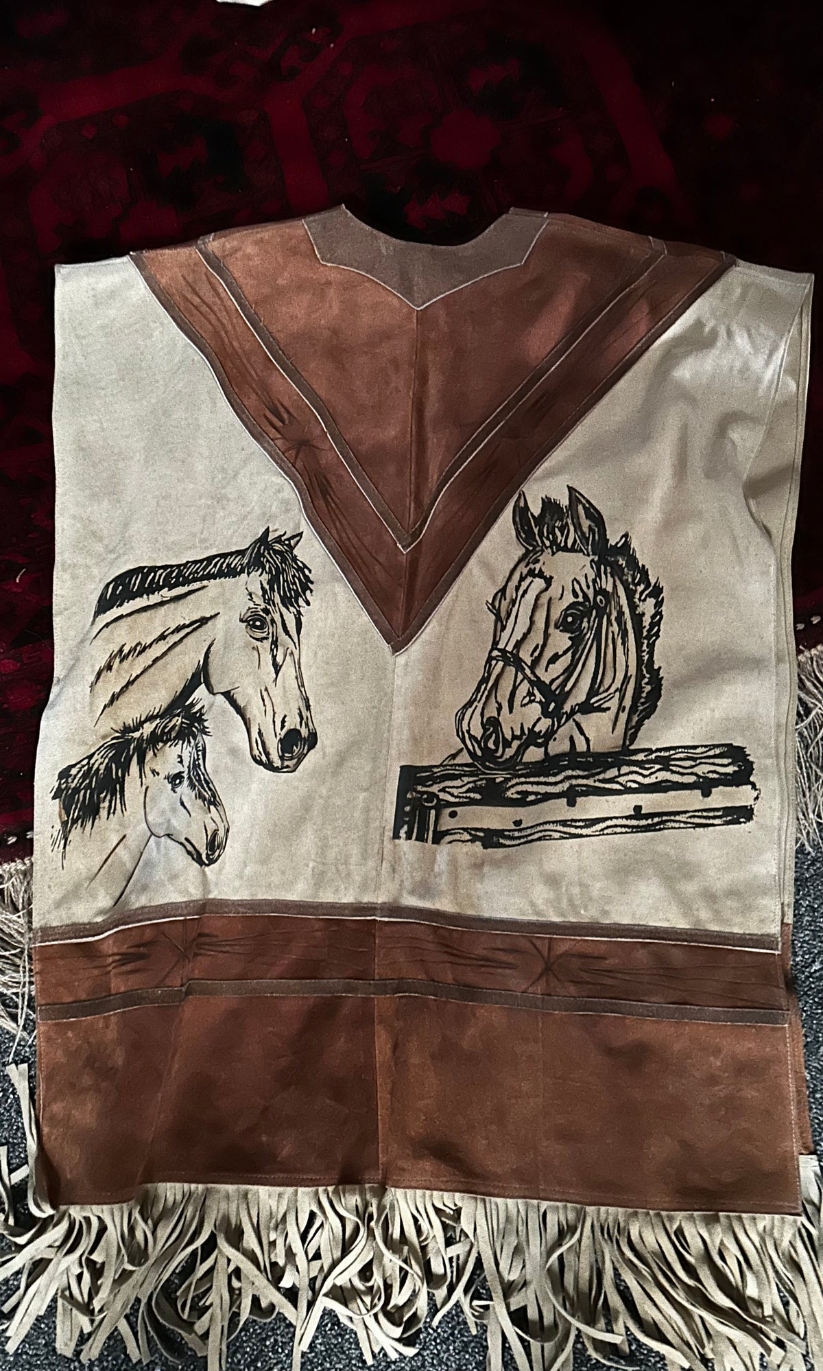 Vintage Cape| Leather|