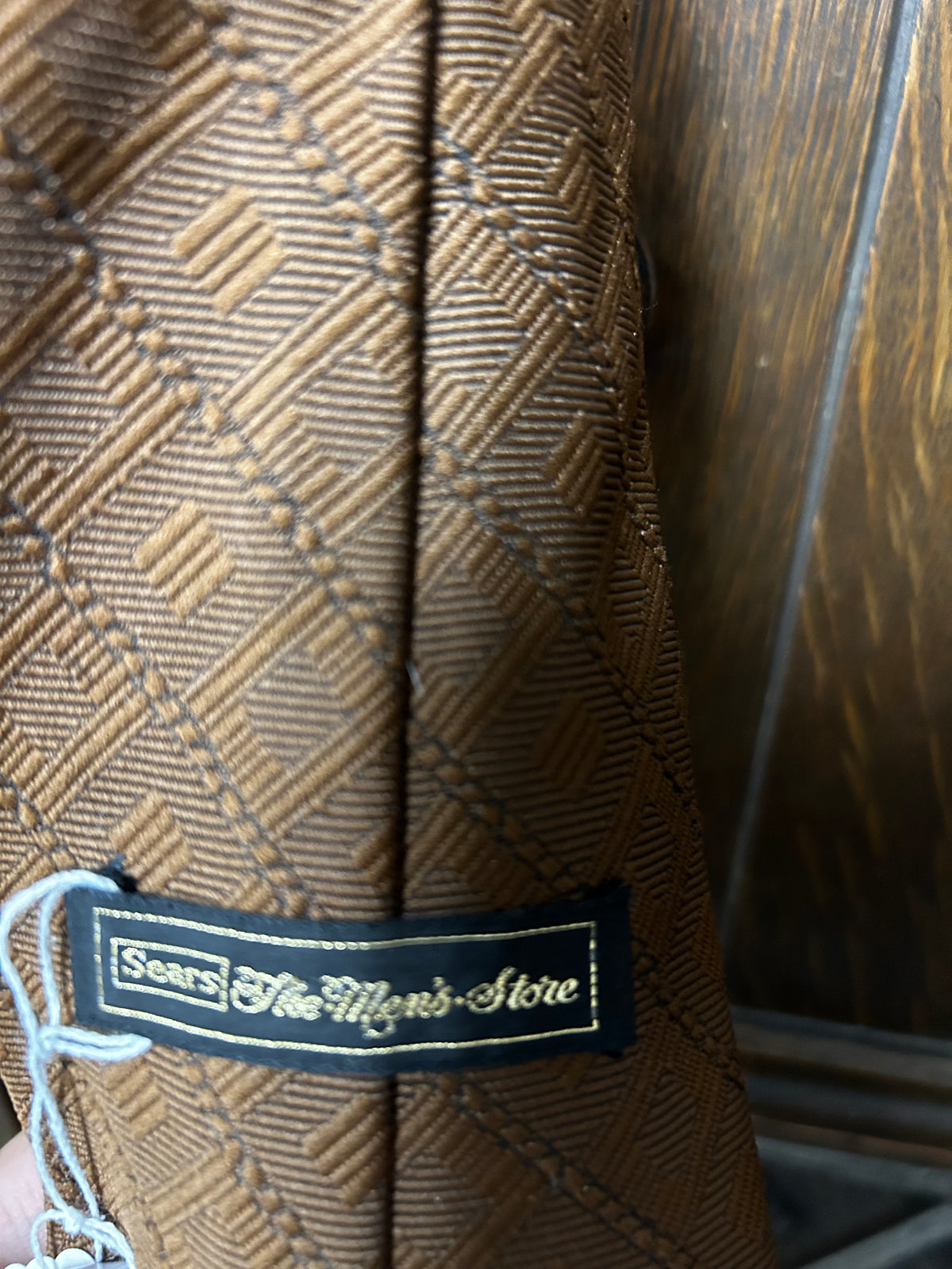 Necktie | Vintage |Sears| Brown