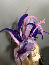 Fascinator | Headband | iris