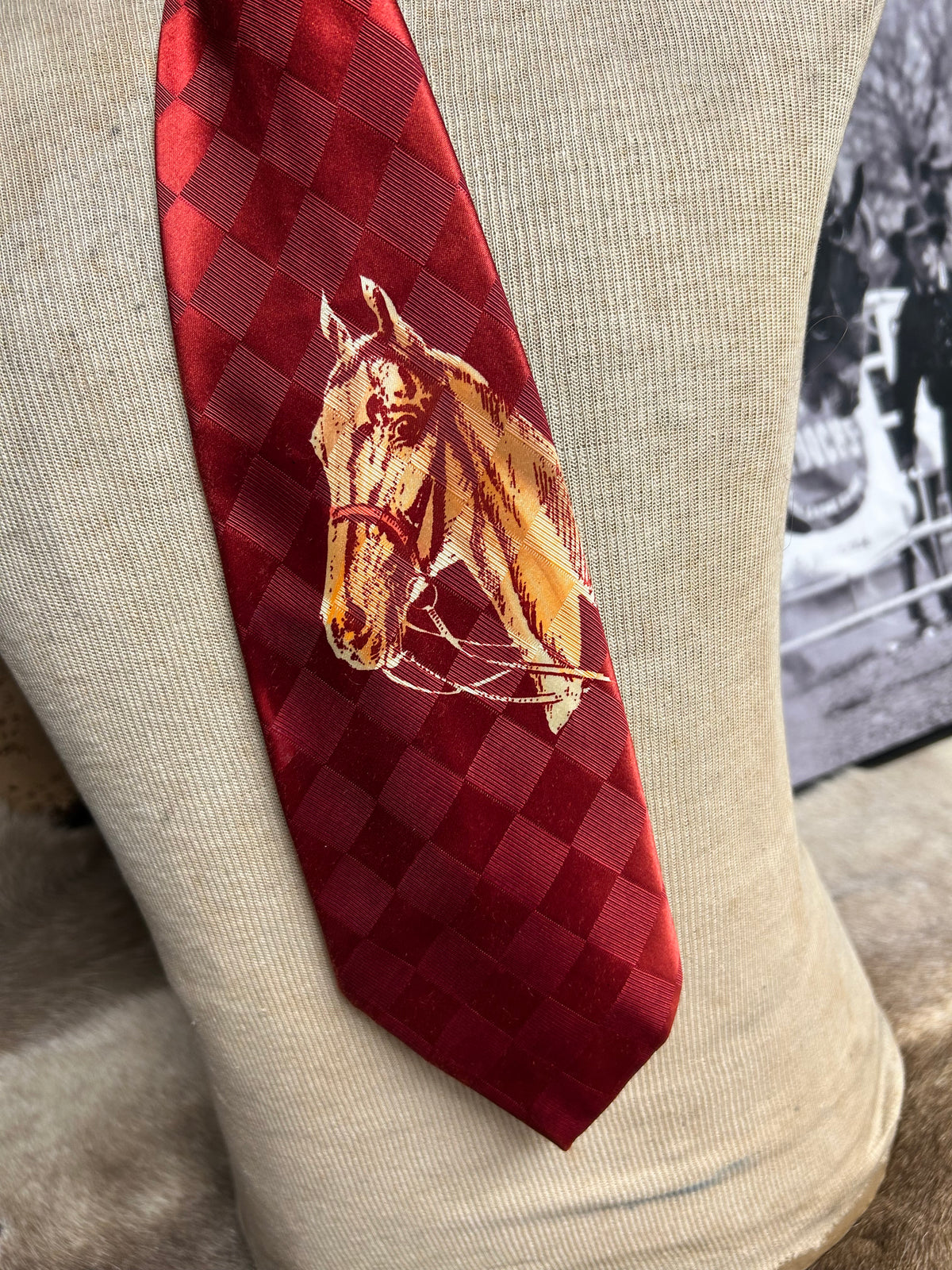 Vintage Tie| Saddlebred| 1940’s