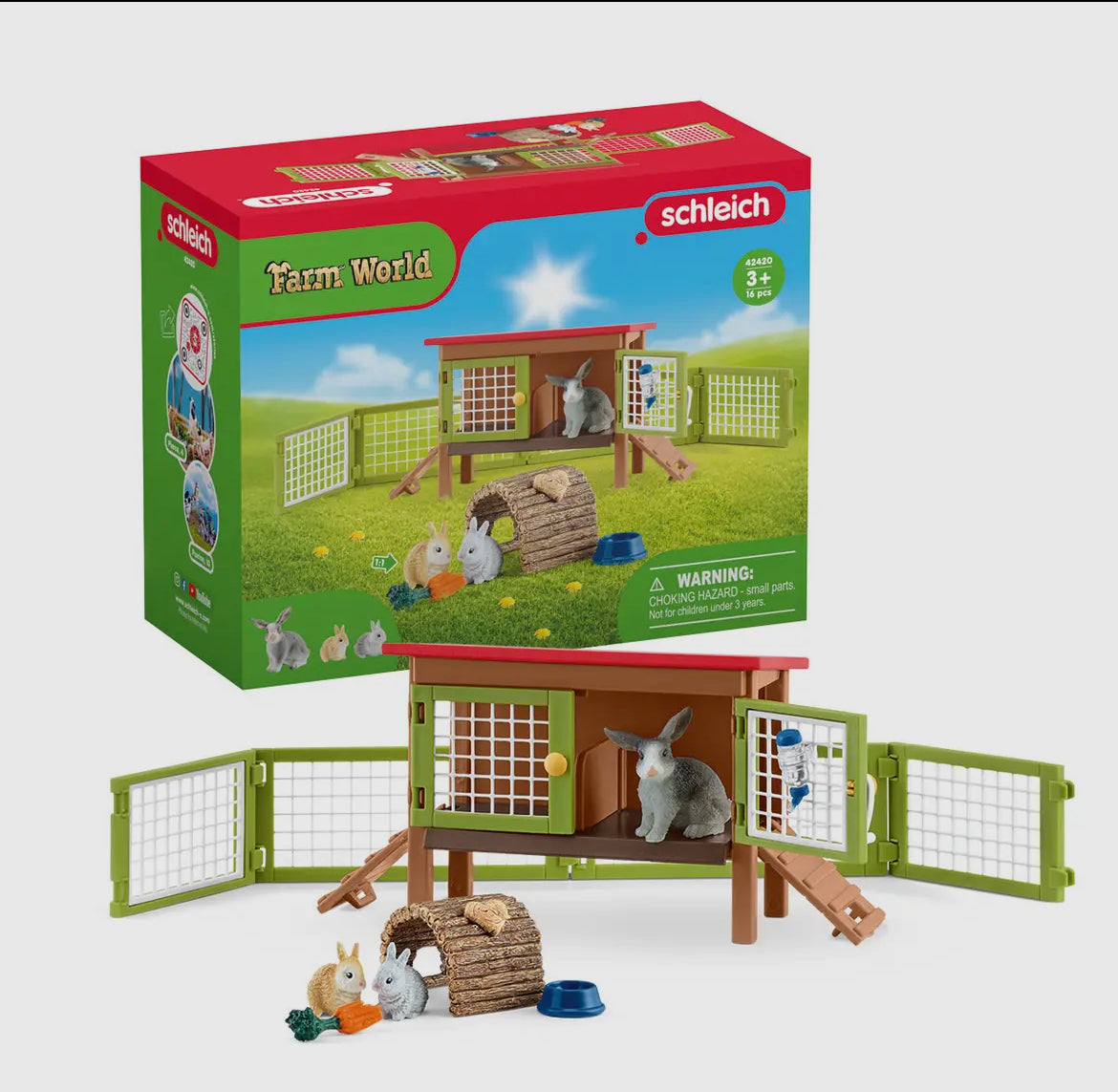 Schleich | Rabbit Hutch