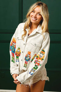 Nutcracker | Embroidered | Christmas | Jacket