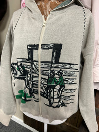 Ladies | Zip-Up | Hoodie | Rodeo Chute
