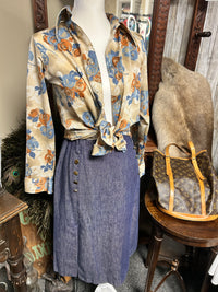 Vintage Shirt| 1970’s | Floral
