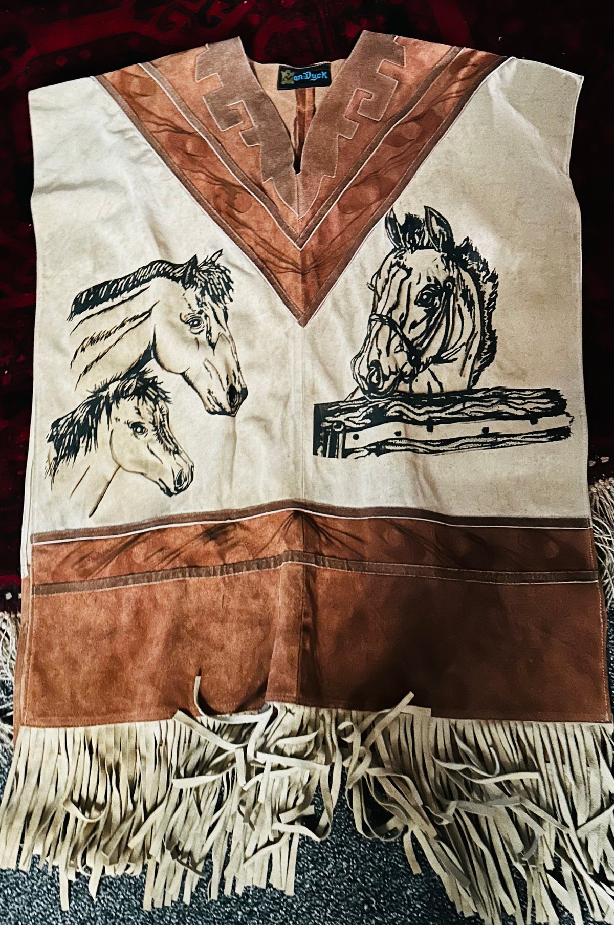 Vintage Cape| Leather|