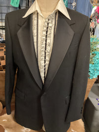 Vintage Tuxedo Jacket| Black| 42L