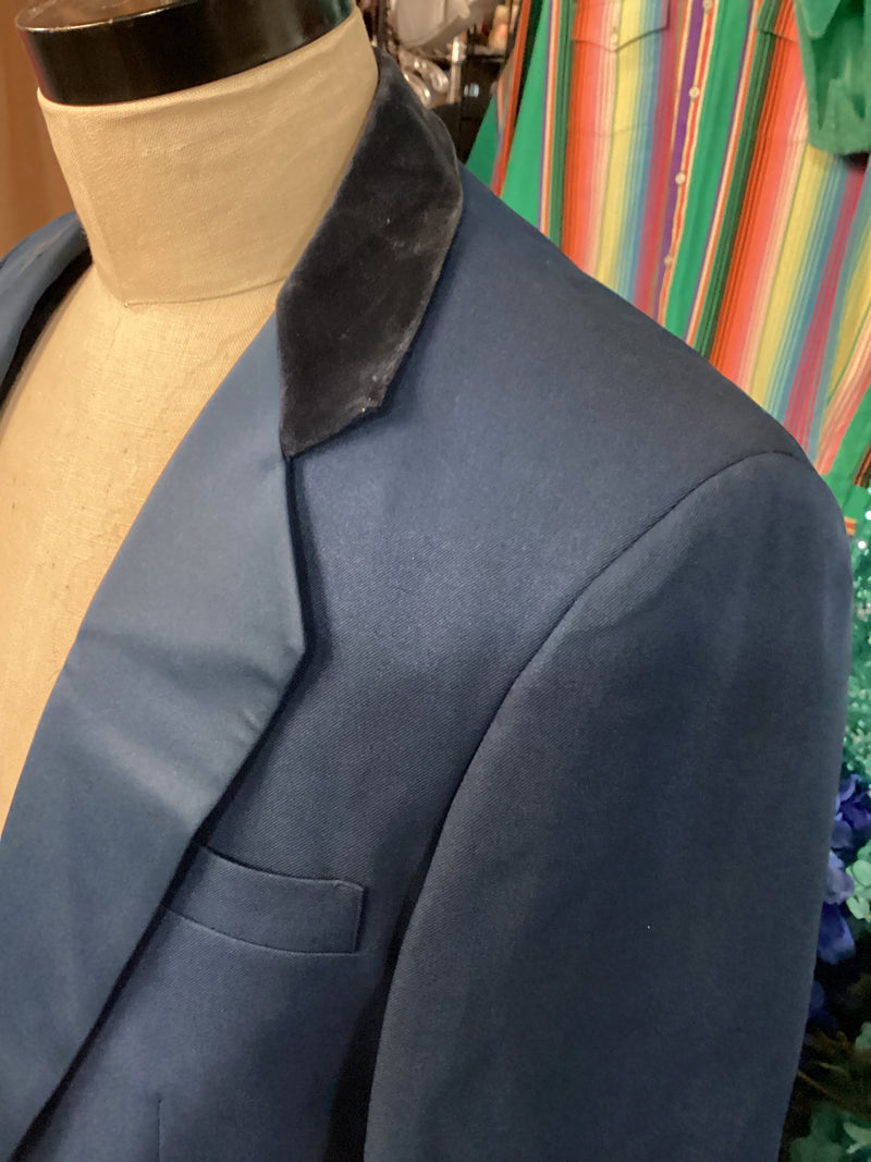 Vintage Tuxedo Jacket| Men’s | Blue