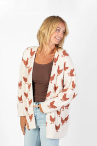Ladies | Cardigan | Chicken