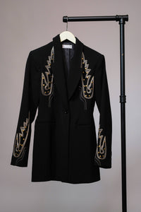 Ladies | Woven | Embroidered | Blazer