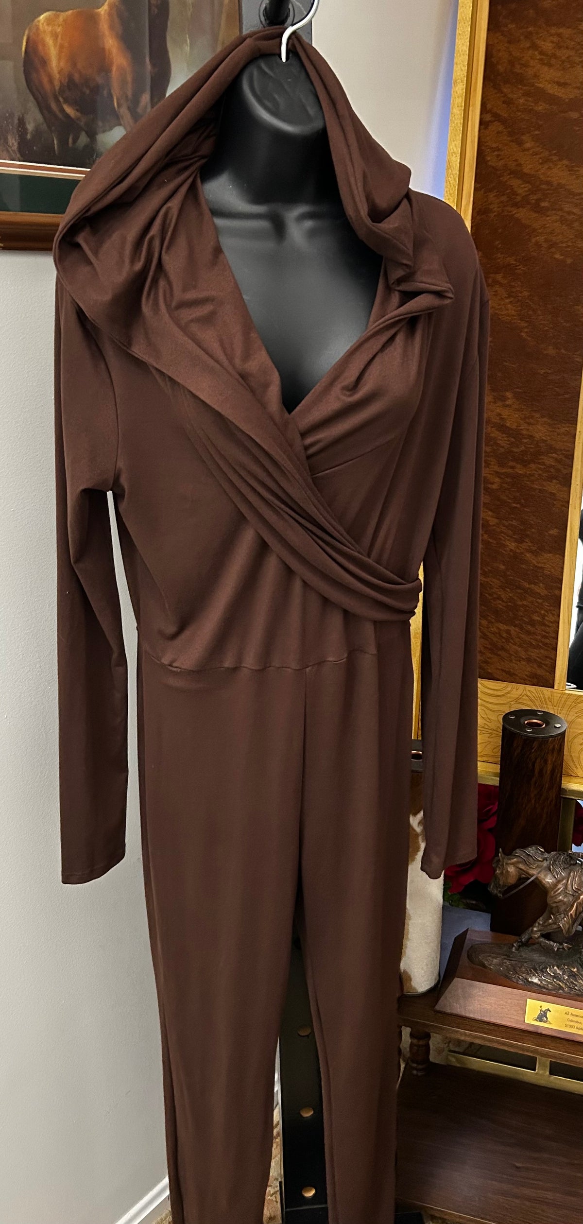 Ladies Jumpsuit| Chocolate Brown| Mexico