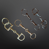 Westrian International - Western Equestrian Dee Ring Snaffle Bit Keychain