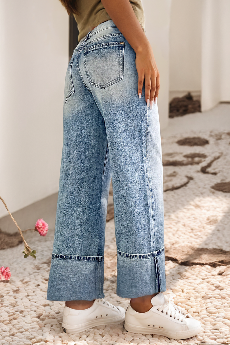 Ladies | High-Rise | Denim | Light Wash | Jeans