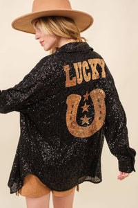 Ladies | Lucky | Sequin | Top