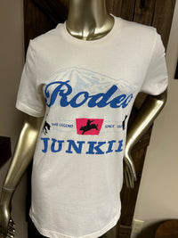 Ladies T Shirt| Rodeo Junkie