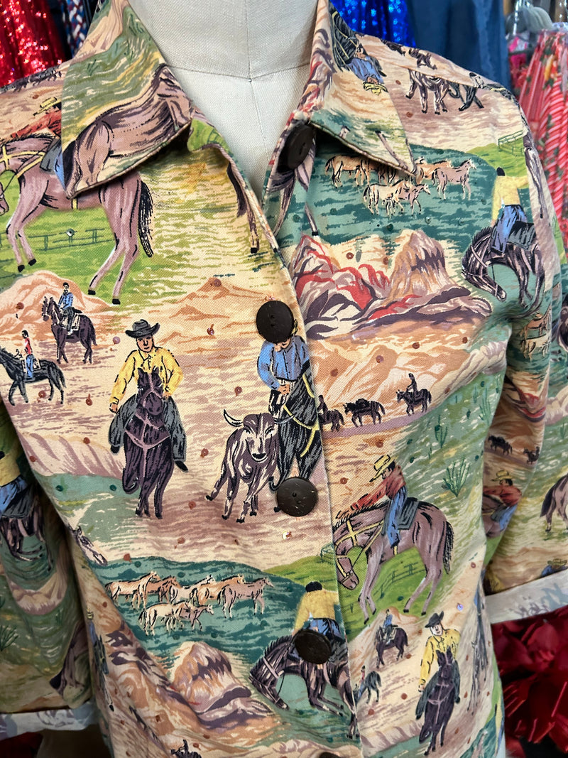 Vintage Jacket| Ladies| Western
