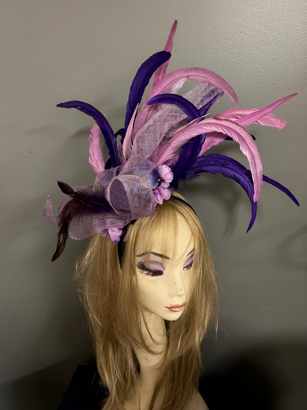 Fascinator | Headband | iris