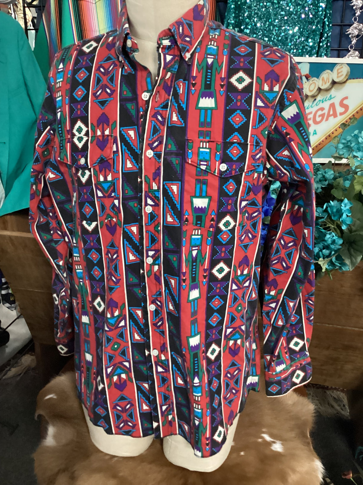 Vintage Wrangler | Kachina | Button Down Collar