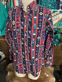 Vintage Wrangler | Kachina | Button Down Collar