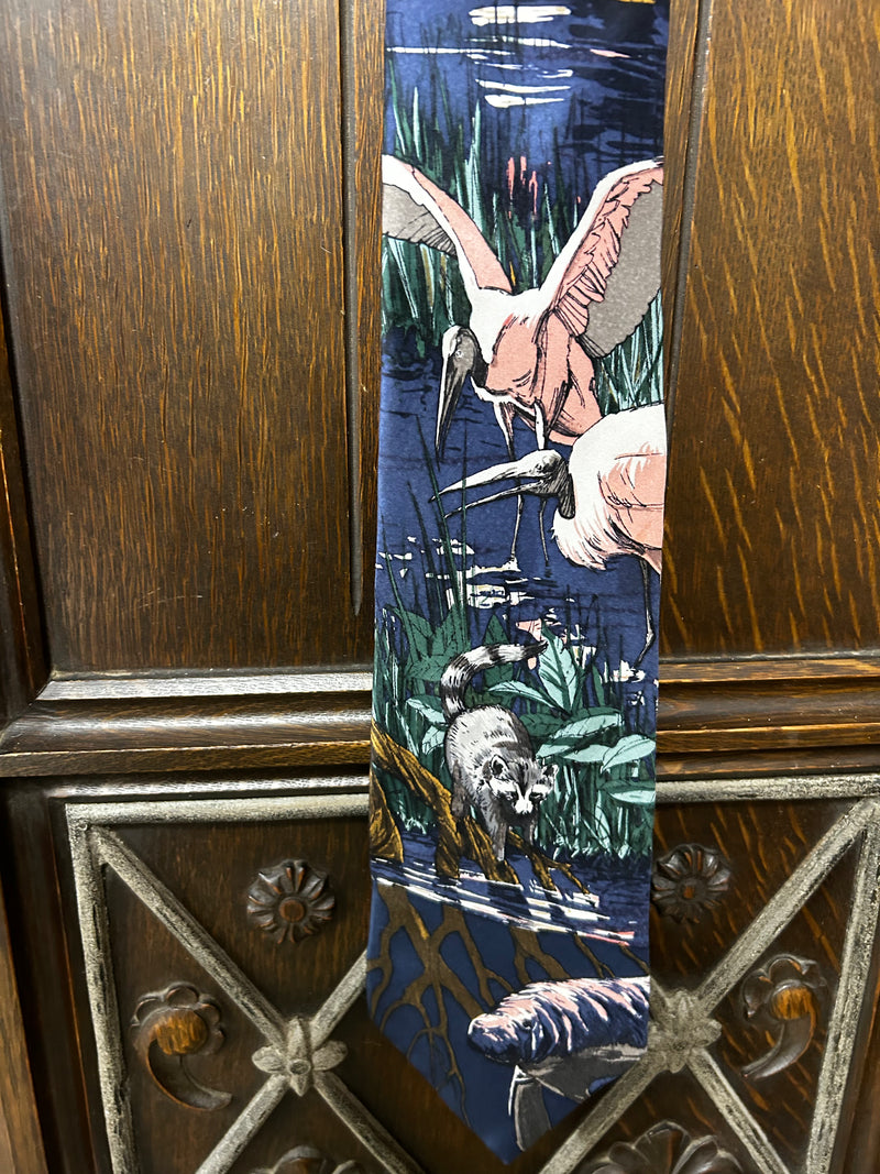 Vintage Tie| WWF | Everglades ￼