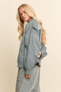 Jacket| WEST COAST RODEO |EMBROIDERED BOMBER |JACKET