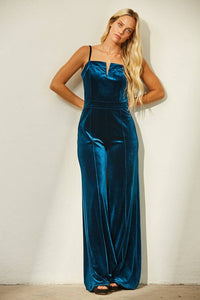 V-Trim | Velvet | Jumpsuit