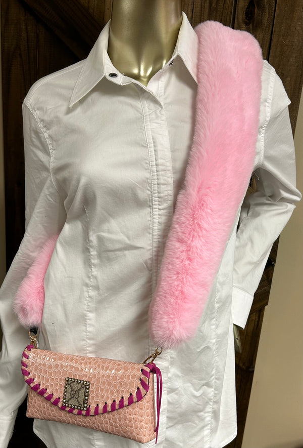Purse Strap| Fuzzy
