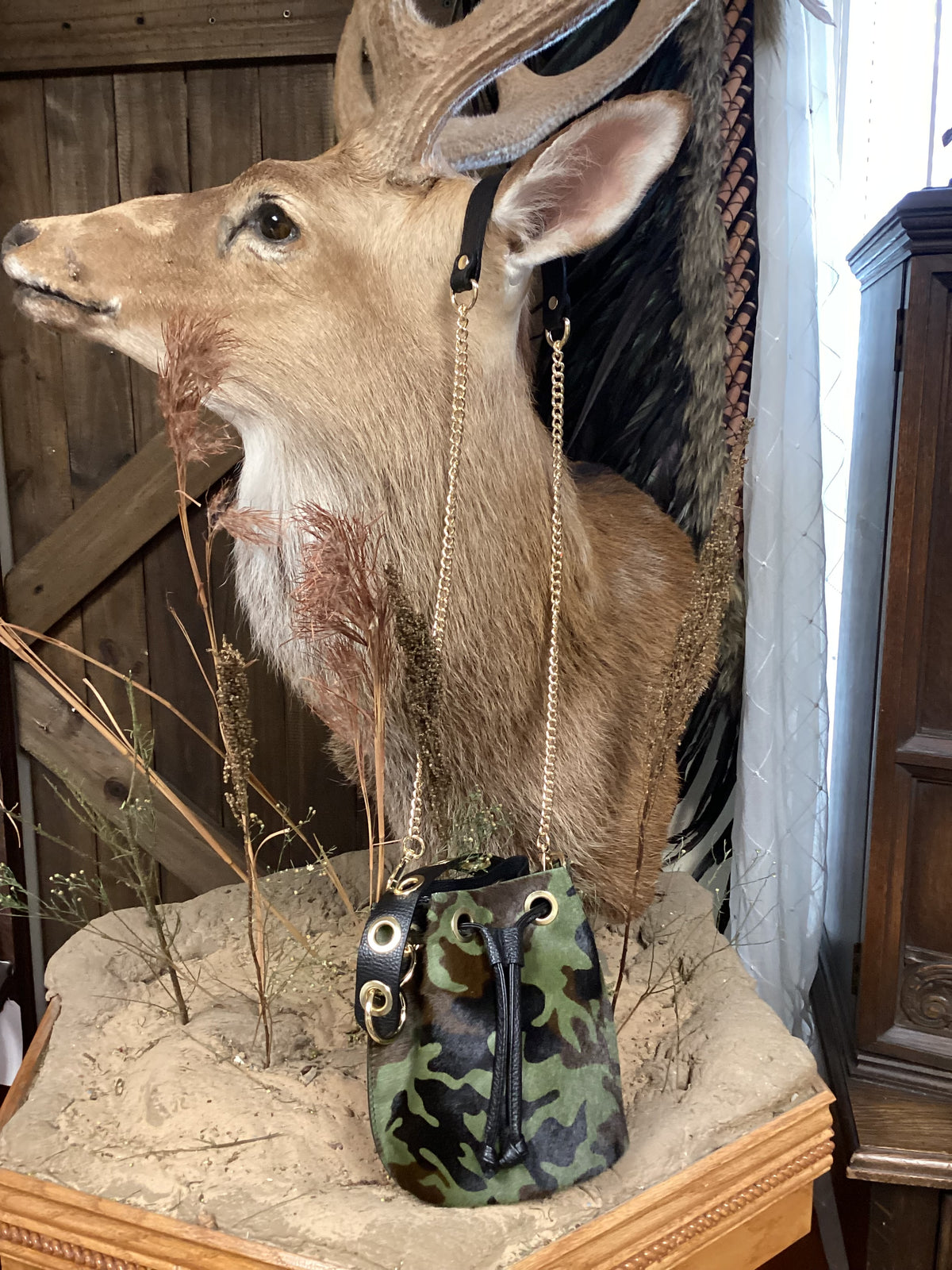 Purse| Cowhide| Bucket