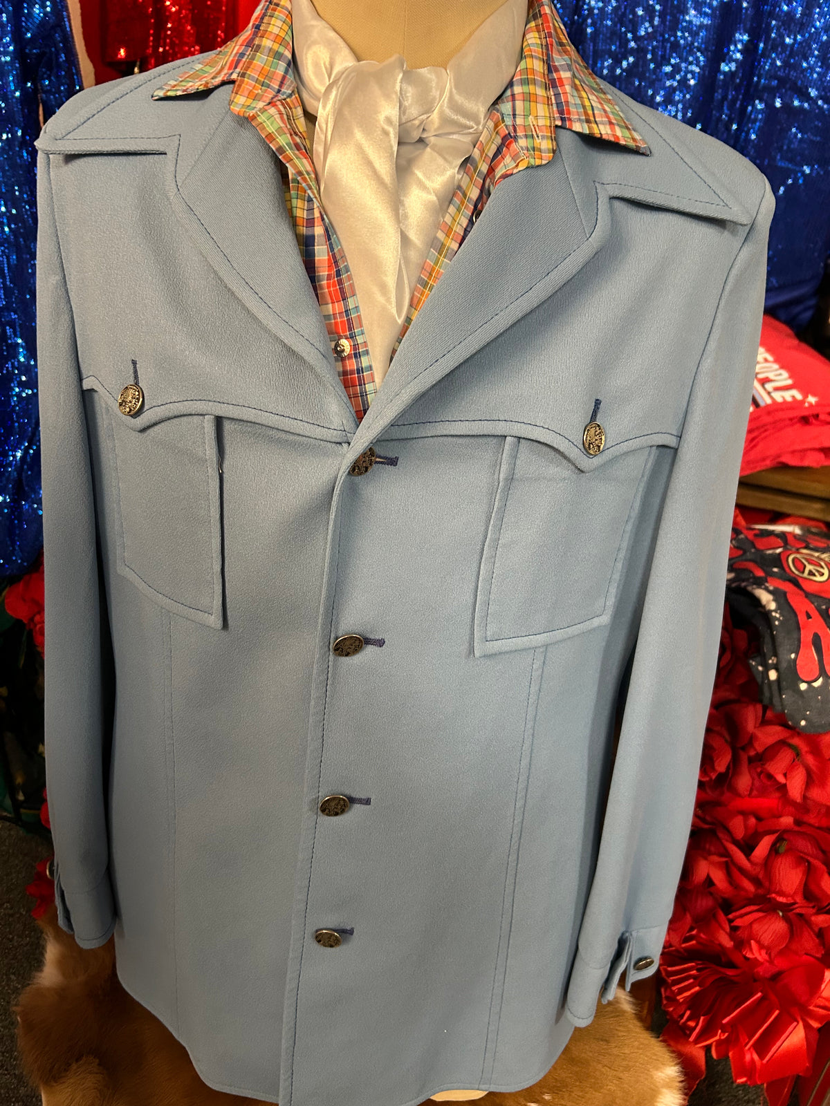 Leisure Suit| Indian Head Button