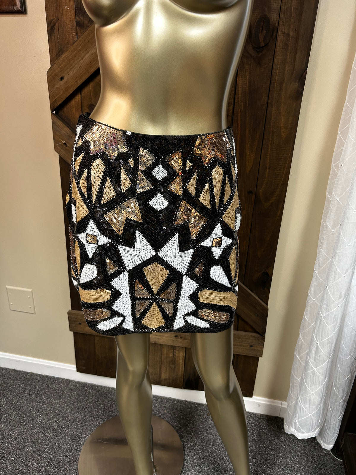 Skirt | Aztec | Sequin