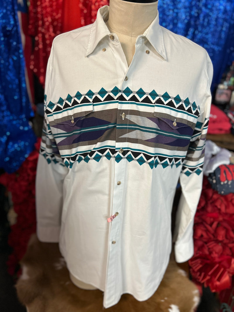 Vintage Western Shirt| Men’s| Roper
