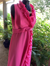 Vintage Maxi Dress| Pink
