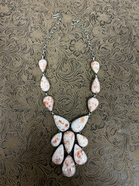 Ladies Necklace |Orange| India
