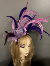 Fascinator | Headband | iris