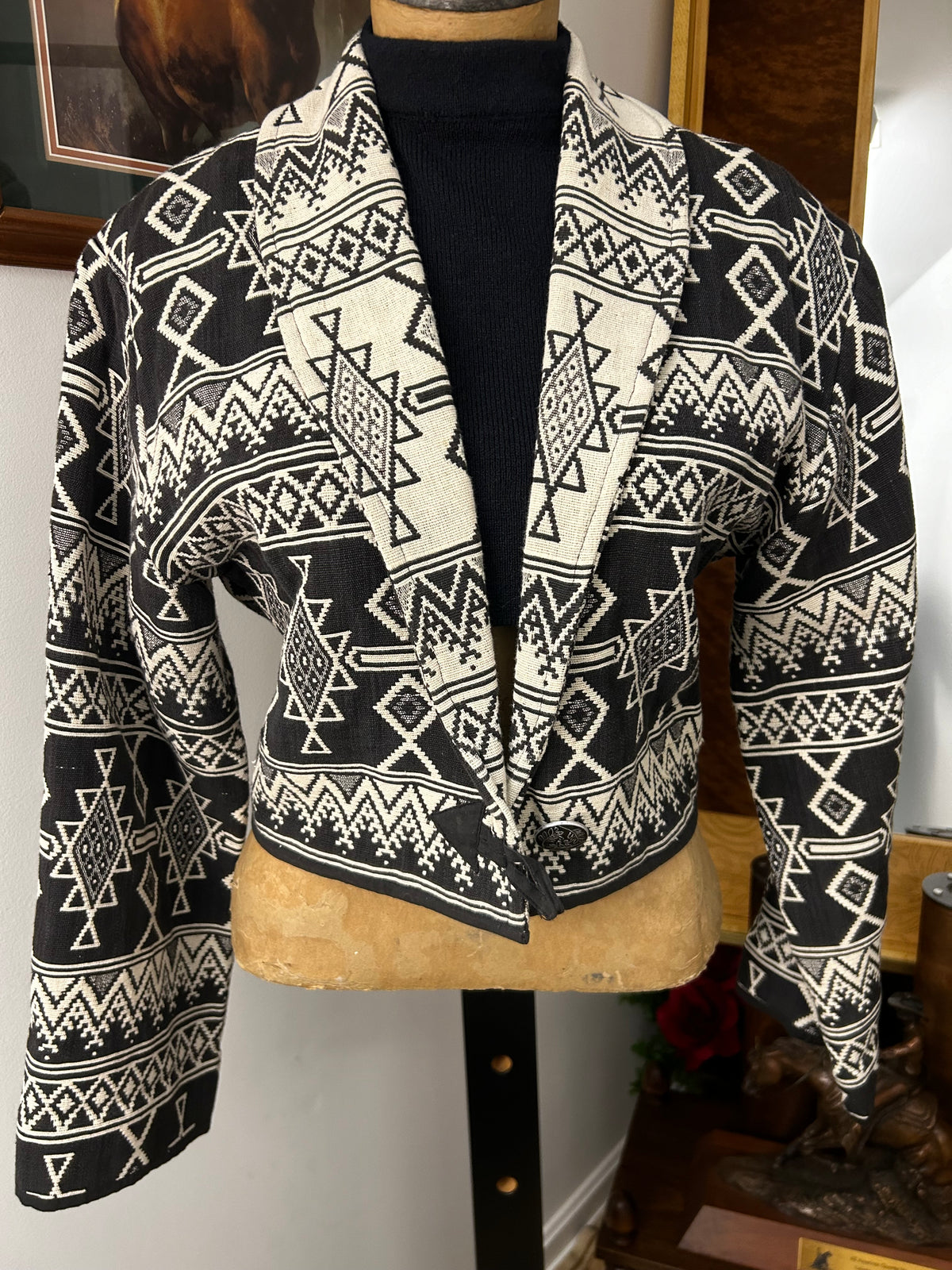 Ladies Vintage Jacket| Aztec