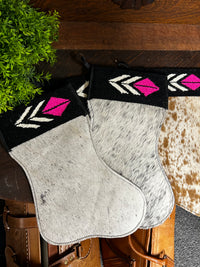 Stocking | Cow Hide| wool