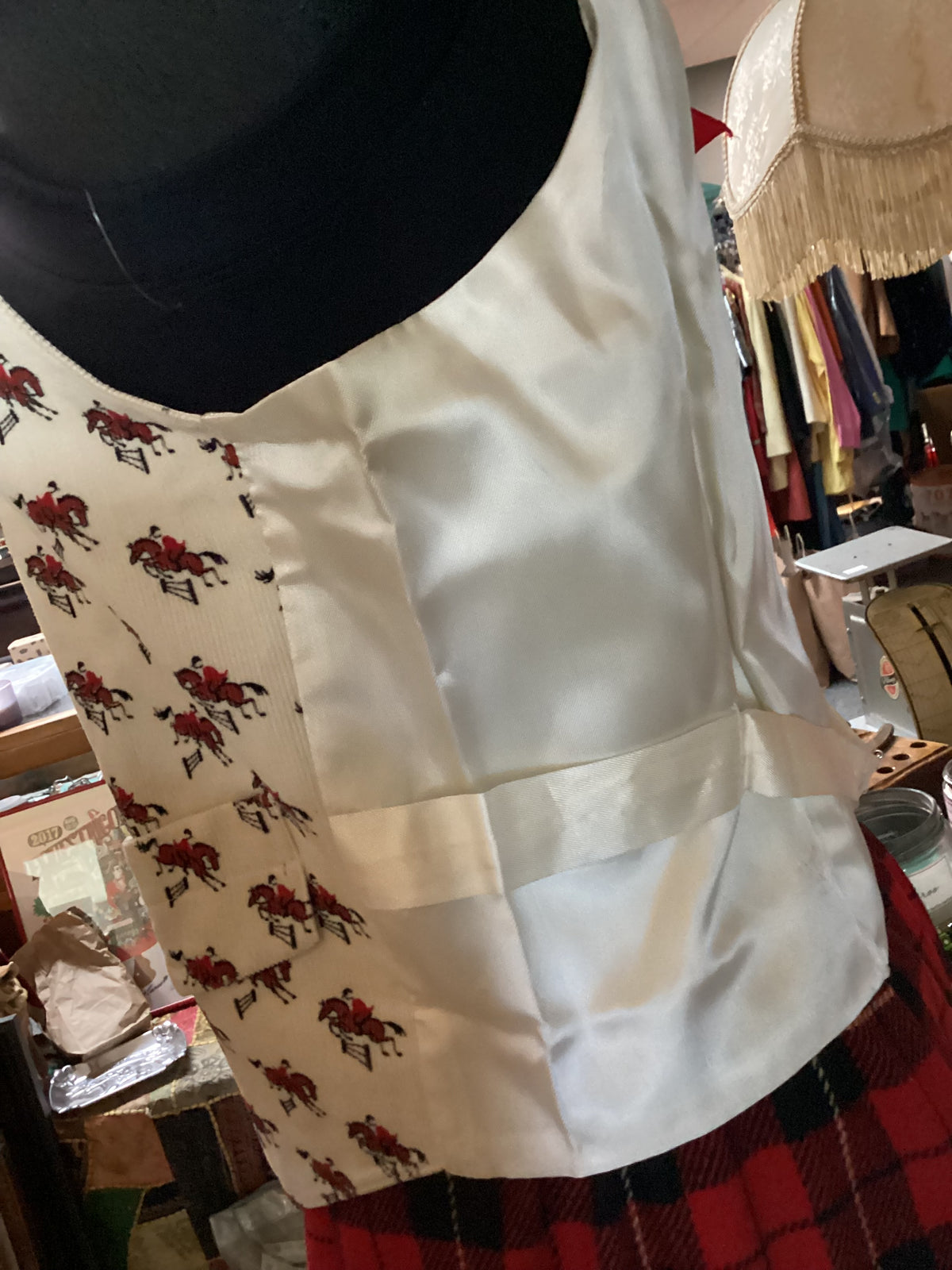 Vintage Vest| Equestrian