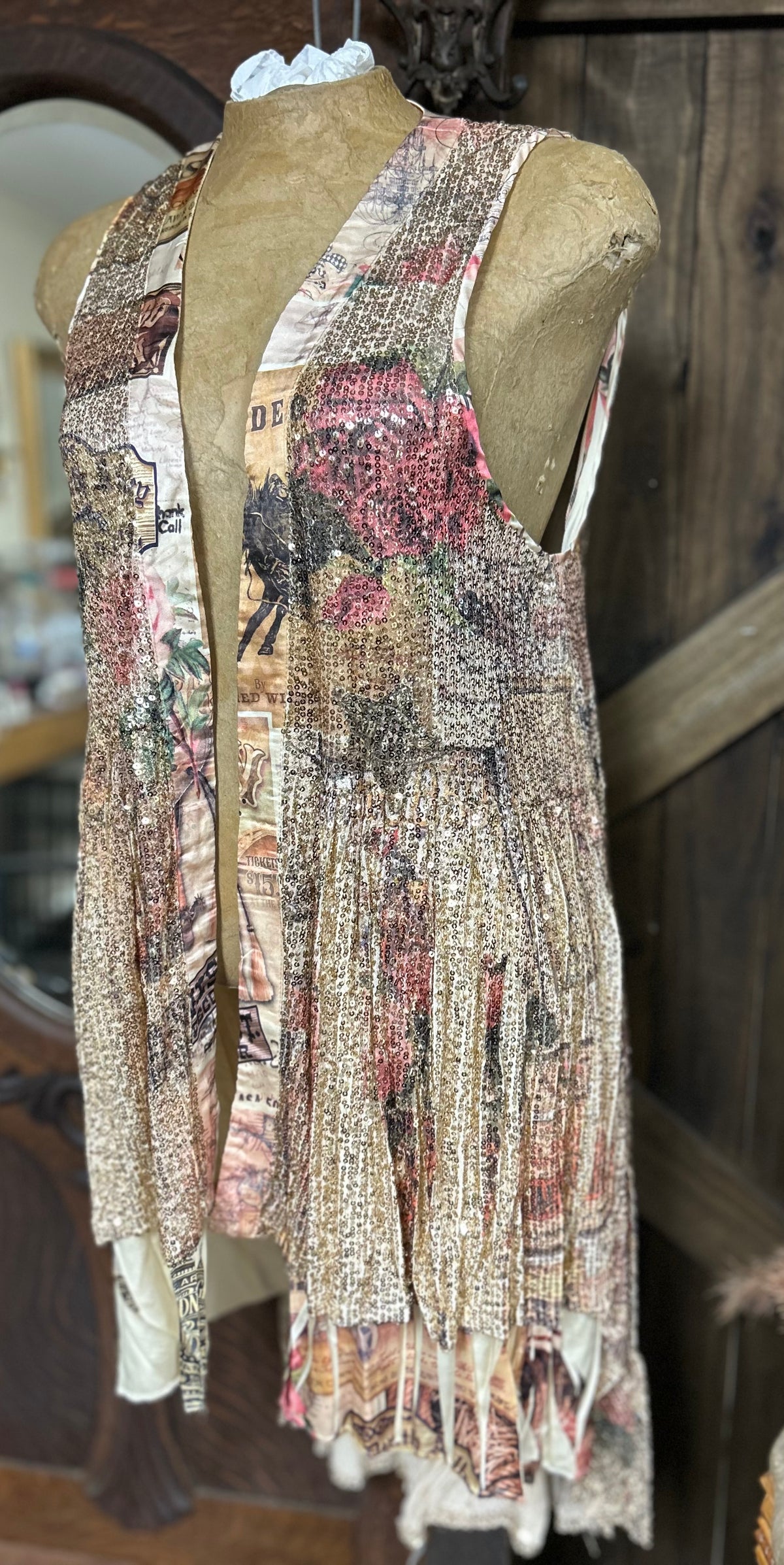 Ladies Vest |Rodeo | Sequin