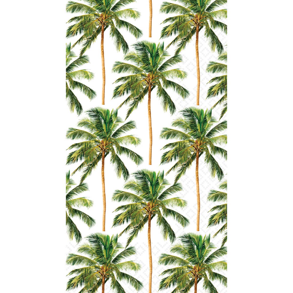 Paper Guest Towels Pack/20 Palm Trees Pattern