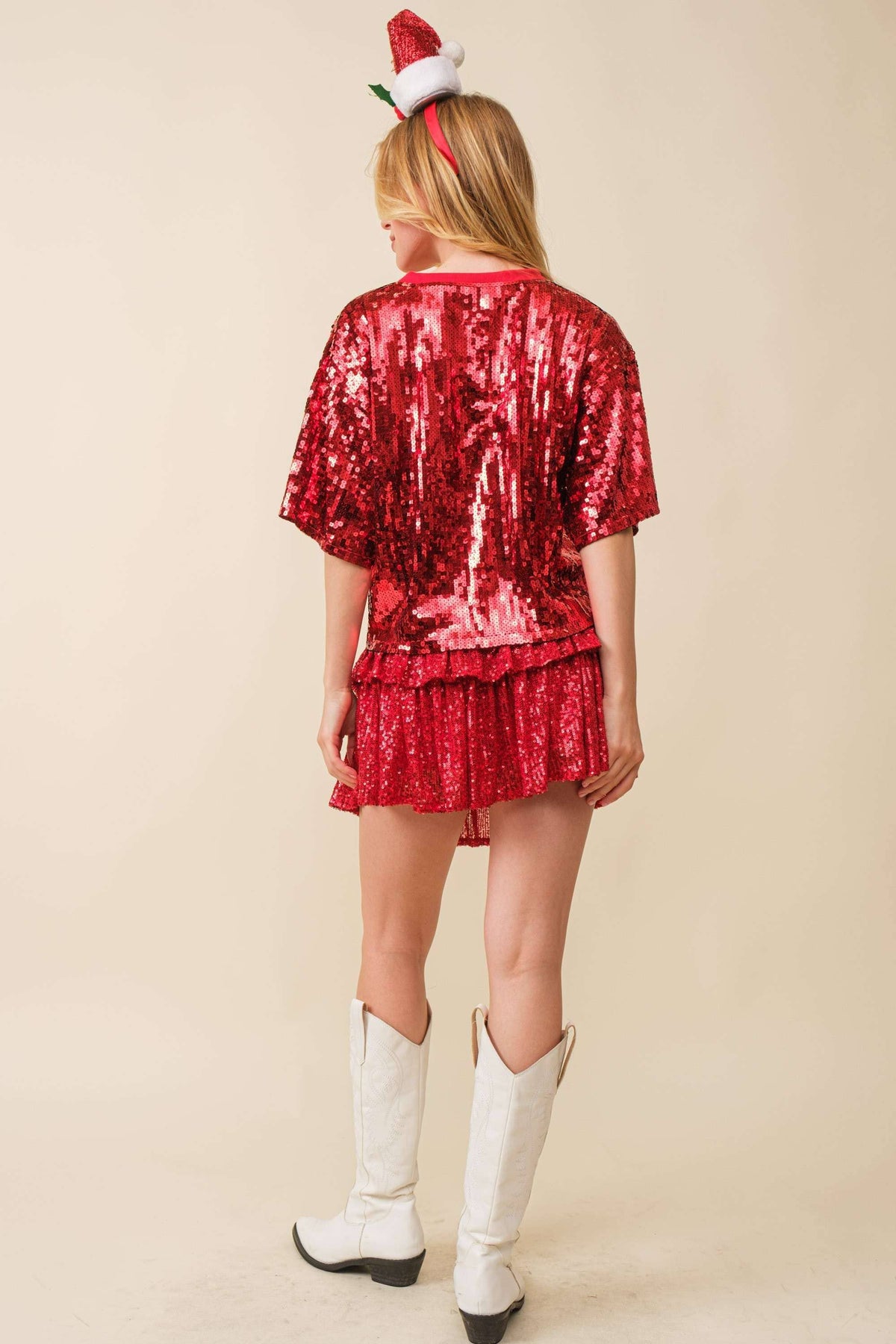 Ladies | Holiday | Sparkle all the Way | Sequin | Top
