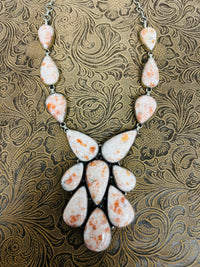 Ladies Necklace |Orange| India