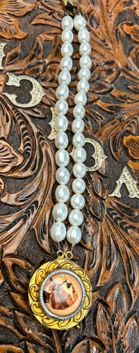 Hound Bracelet |Vintage Repurposed |