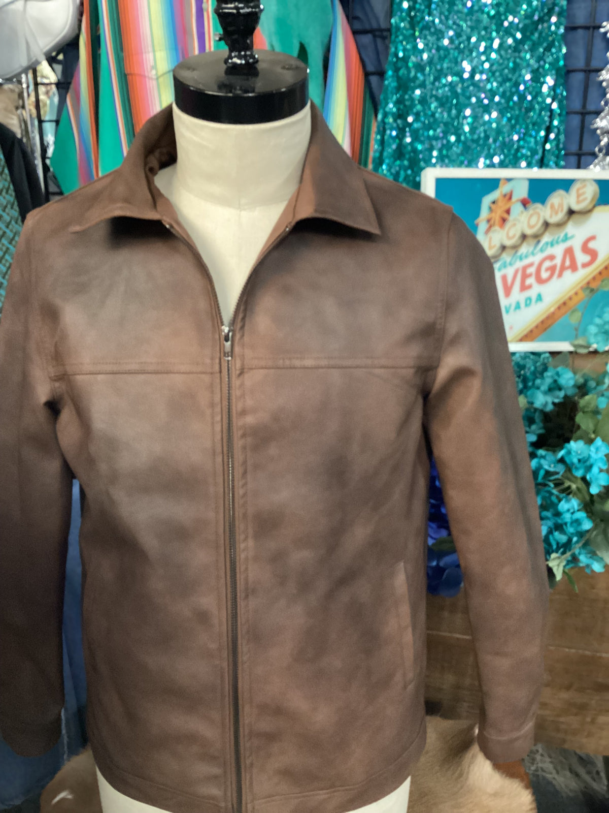 Jacket | Faux Leather | Men’s